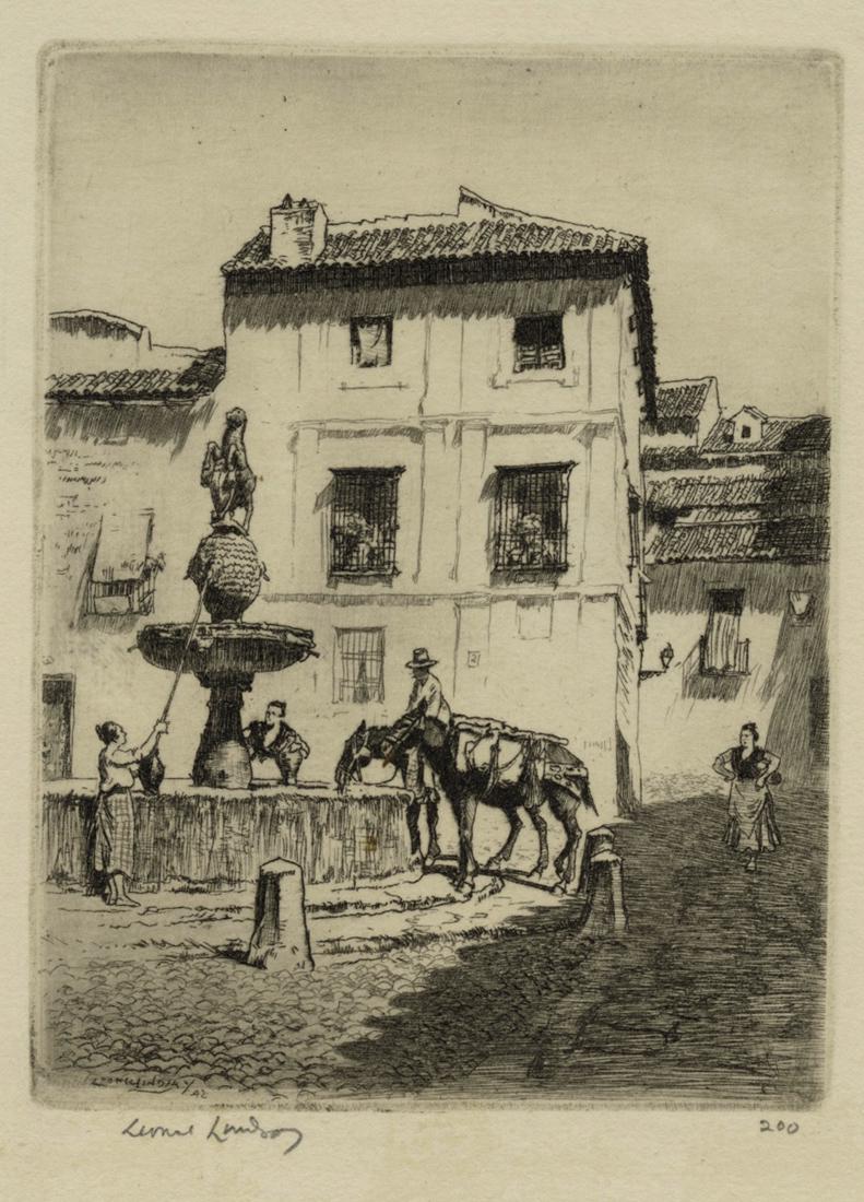 (Sir) Lionel LINDSAY: â€œThe Foal" (1 of 2)