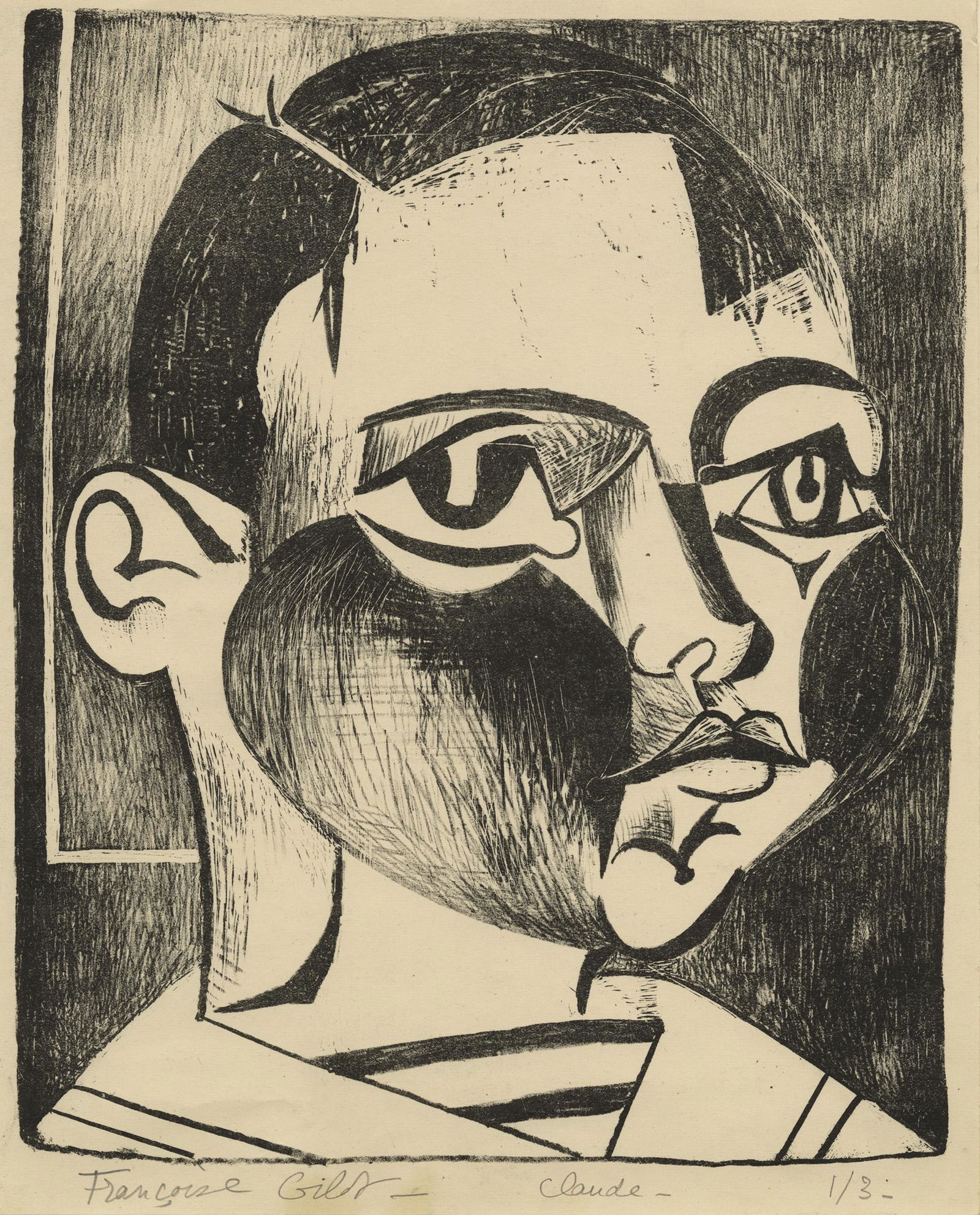 Francoise GILOT: "Portrait of Her Son Claude" (1 of 2)
