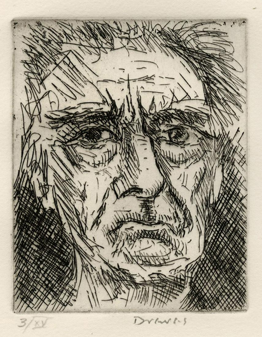 Werner DREWES: "Self-Portrait" (1 of 2)