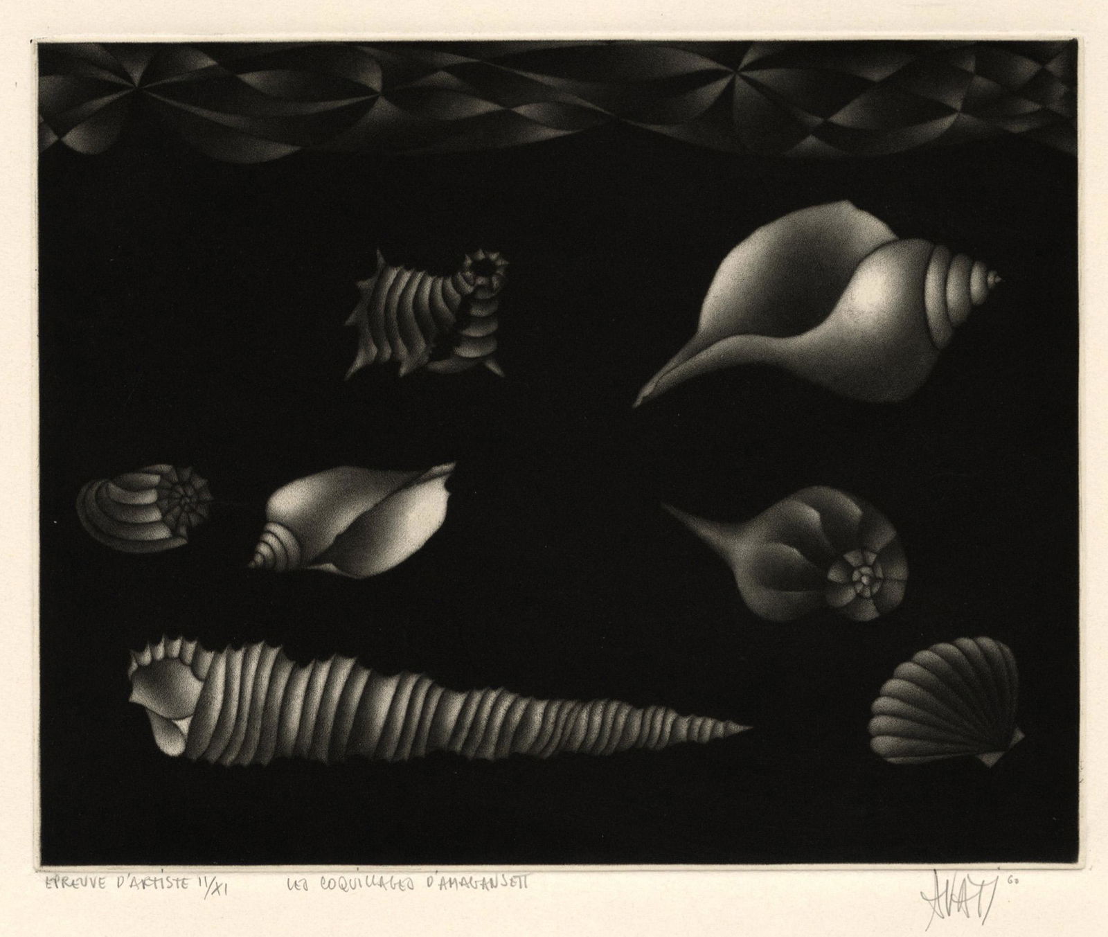 Mario AVATI: "Les Coquillages d'Amagansett" (1 of 2)