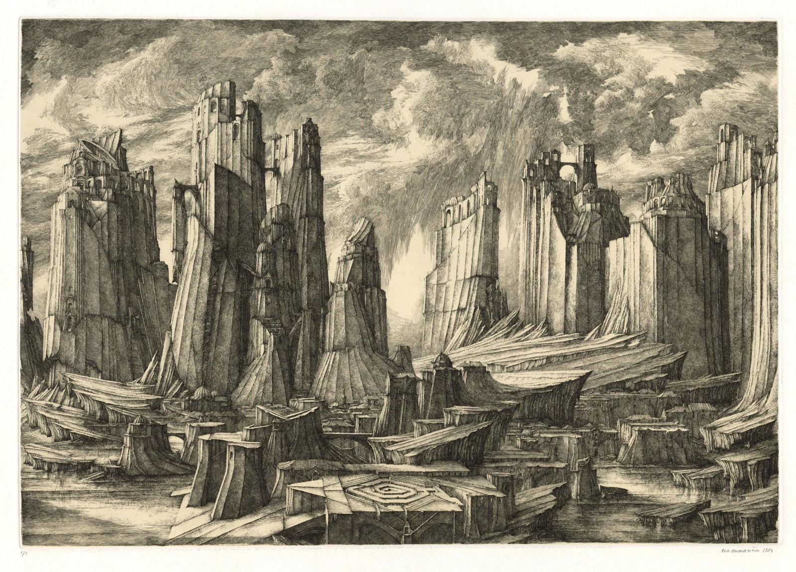 Erik DESMAZIERES: "Ville Septentrionale" (1 of 2)