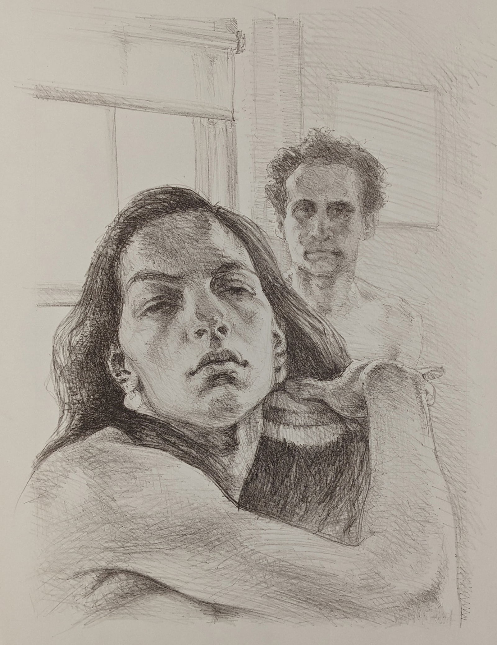 Sigmund ABELES: "Self Portrait - Space Issue 3". (1 of 2)