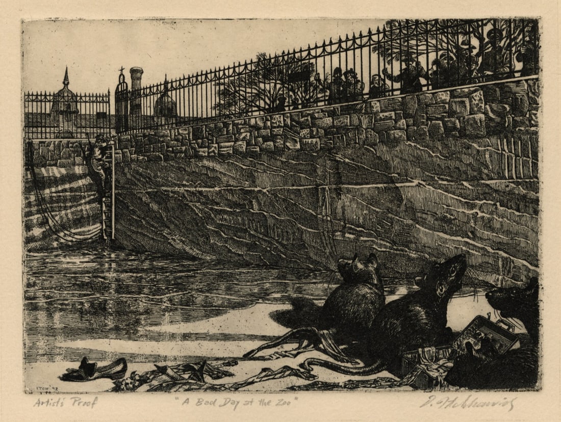 David ITCHKAWICH: "A Bad Day at the Zoo". (1 of 2)