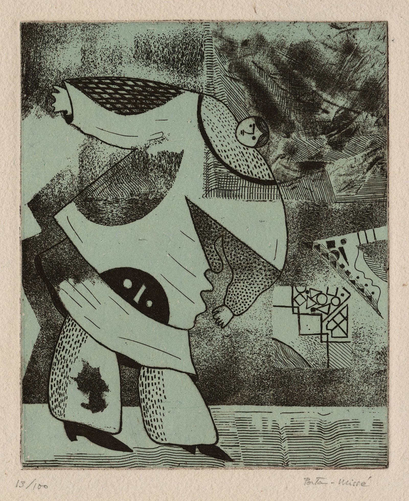 Jose Maria PORTA-MISSE: "Clown". (1 of 2)