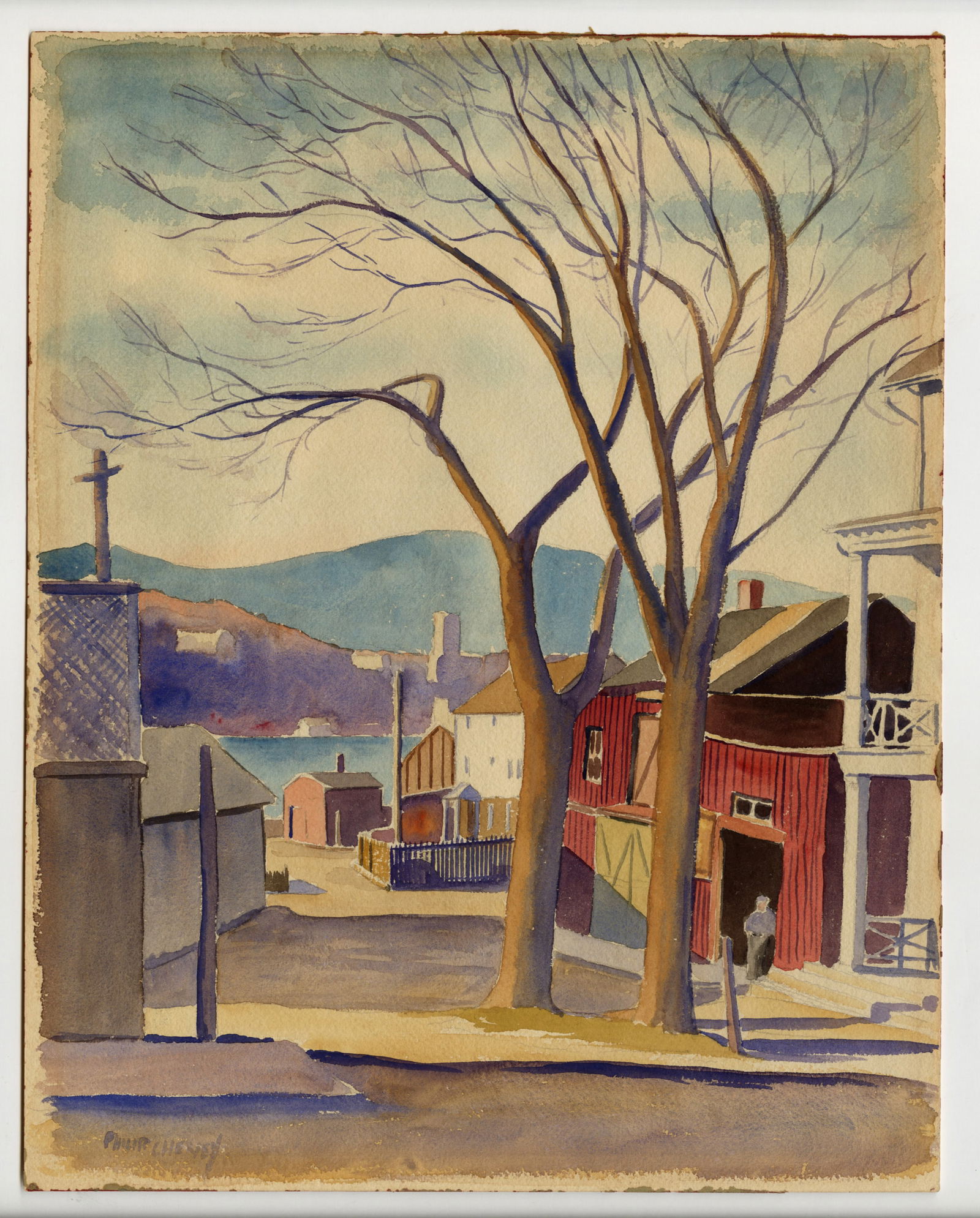 Philip CHENEY: "Harbor Town". (1 of 1)