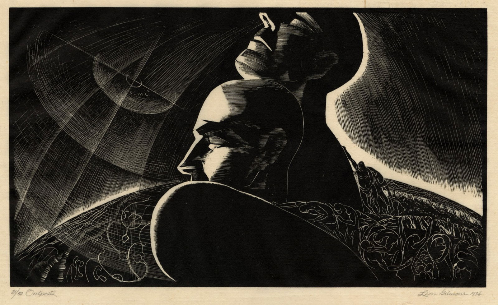 Leon GILMOUR: "Outposts". (1 of 2)