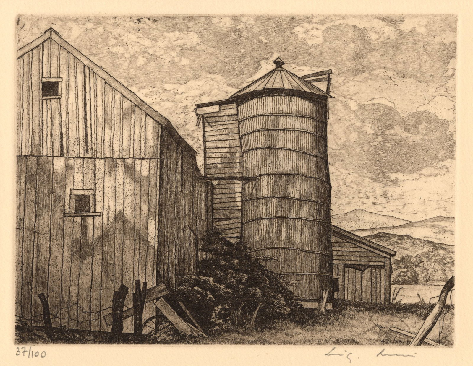 Luigi LUCIONI: "Afternoon Shadows". (1 of 2)