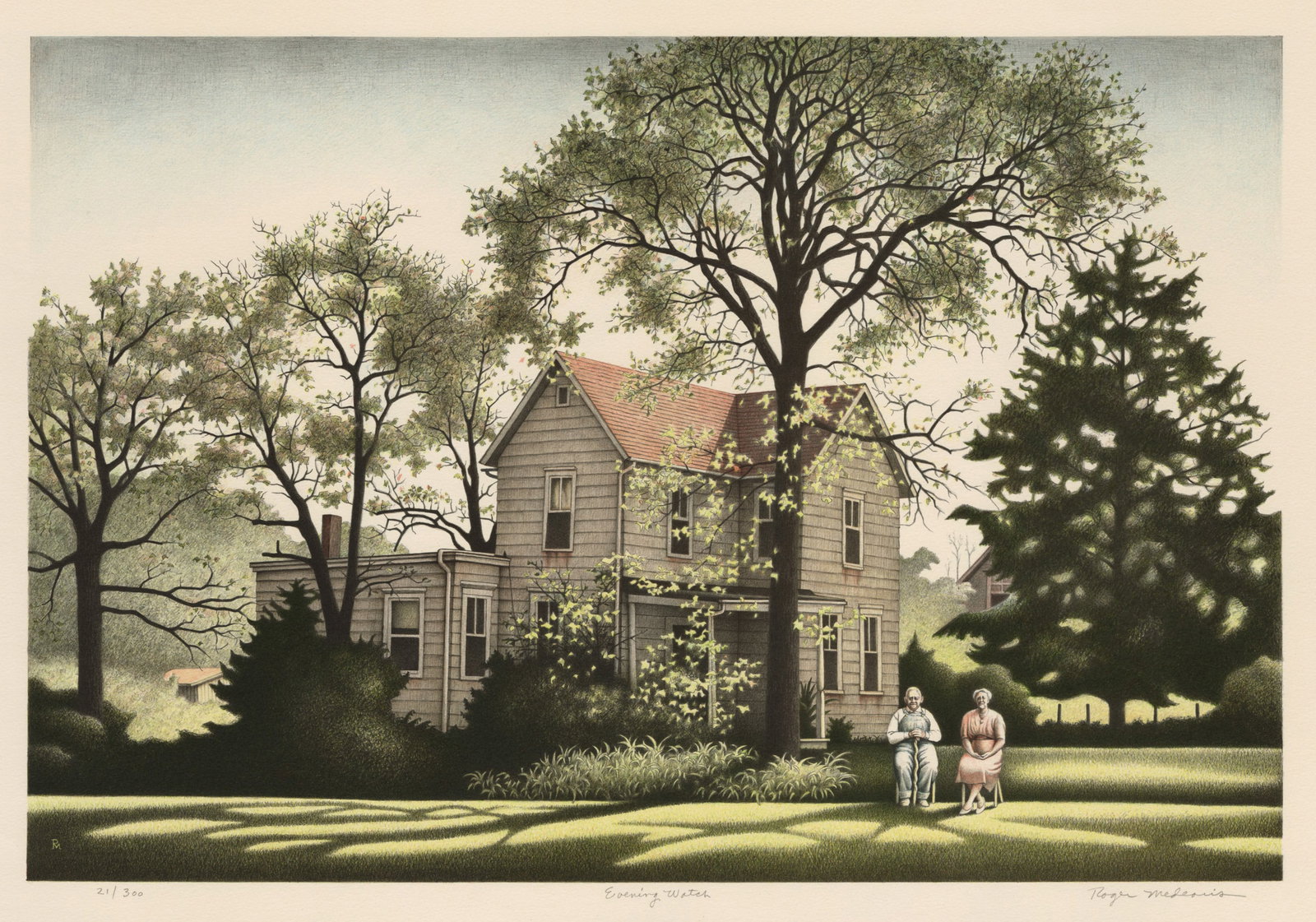 Roger MEDEARIS: "Evening Watch". (1 of 2)