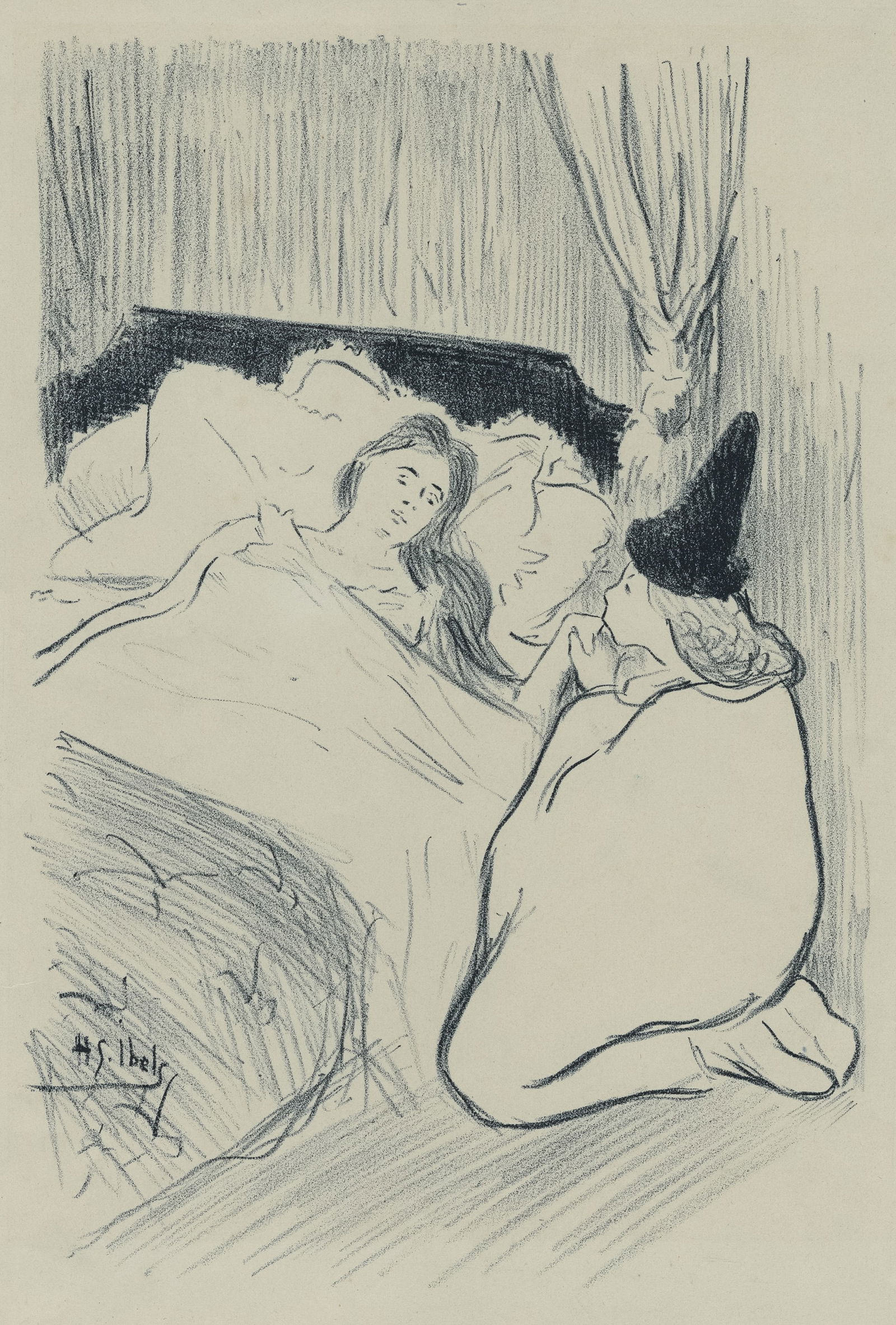 Henri IBELS and others: A Lot of Three French Prints. (1 of 6)