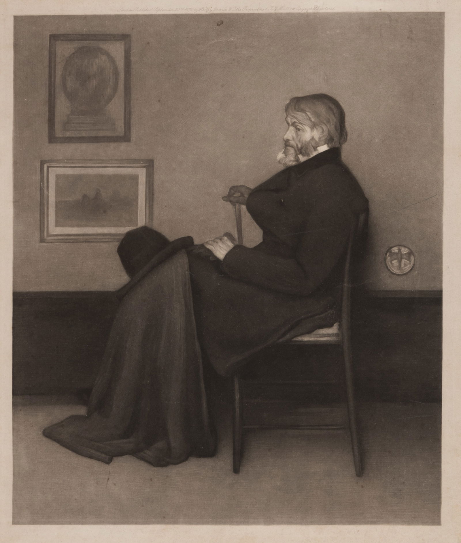 Richard JOSEY: "Arrangement in Gray and Black, No. 2" (1 of 2)