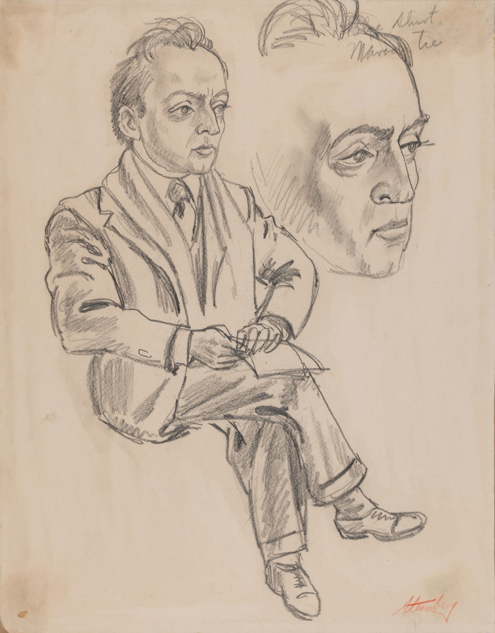 Harry STERNBERG: "Self-Portrait" (1 of 1)