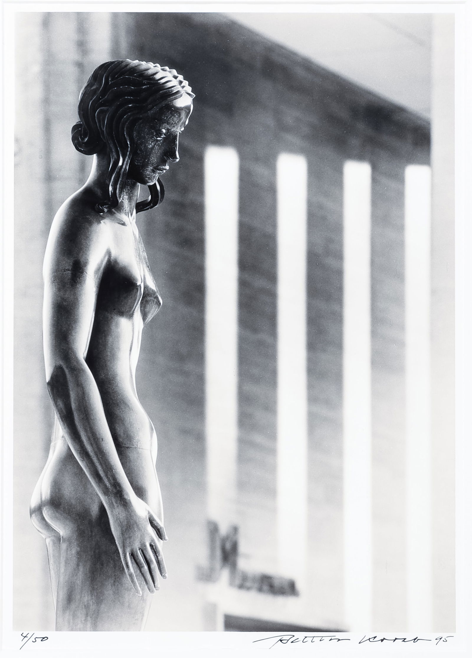 Balthazar KORAB: "Eurydice by Carl Milles" framed. (1 of 2)