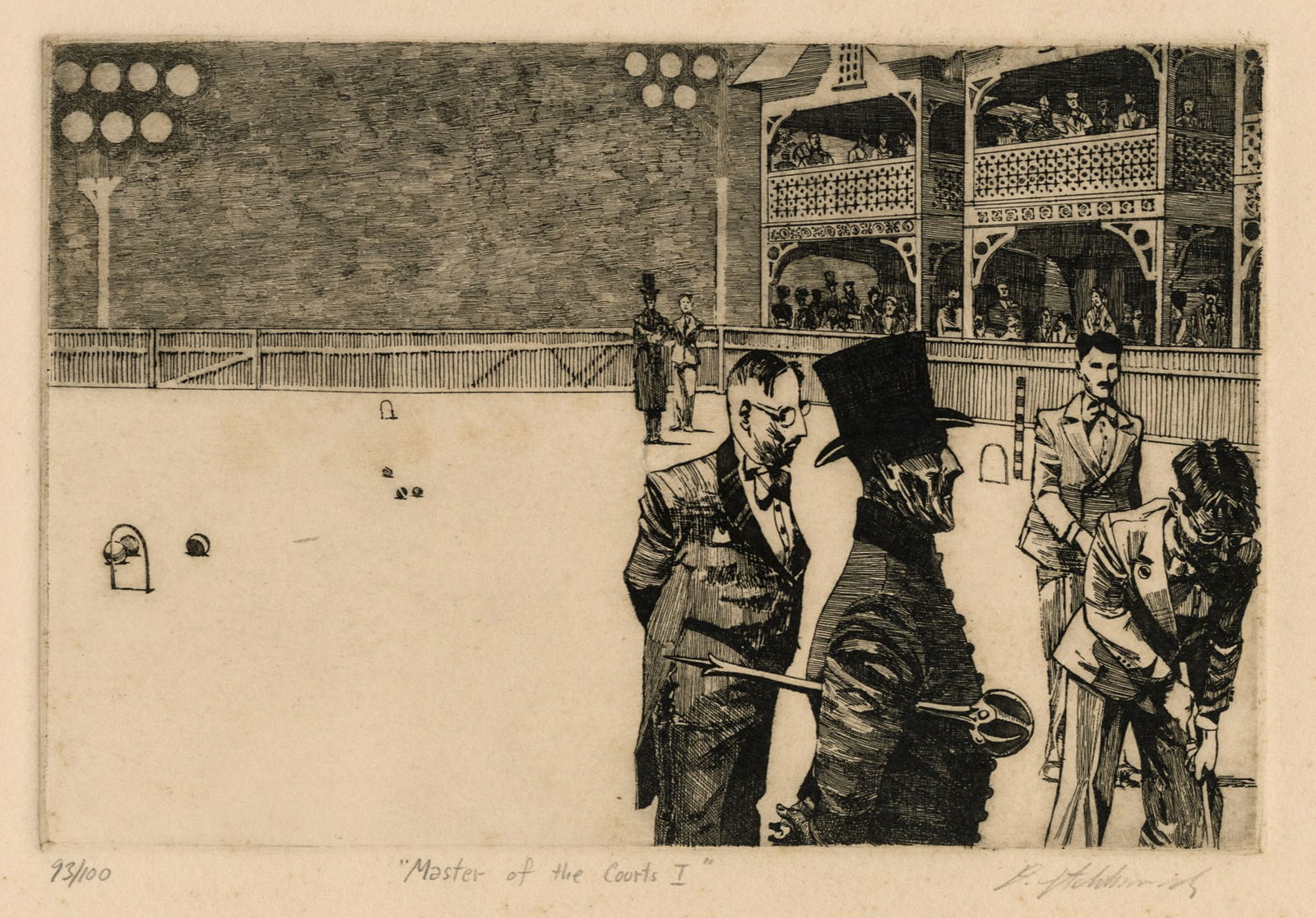 David ITCHKAWICH: "Master of the Courts I" (1 of 2)