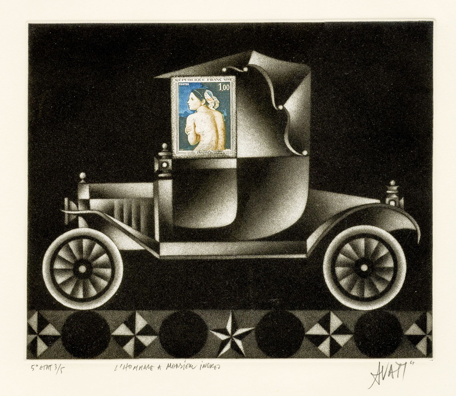 Mario AVATI:?"L'Hommage a Monsieur Ingres" (1 of 2)