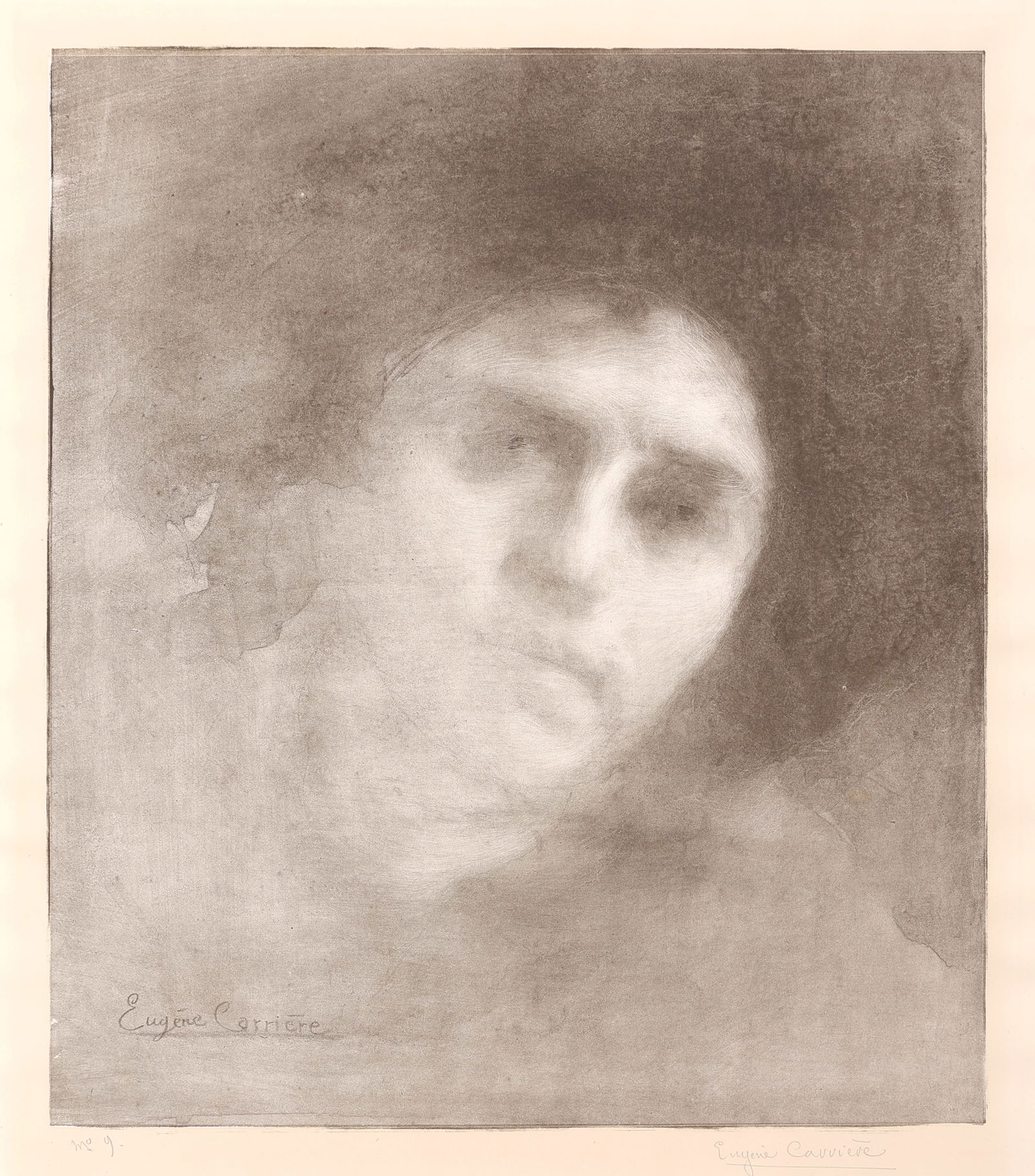 Eugene CARRIERE: "Mme Eugene Carriere" (1 of 2)