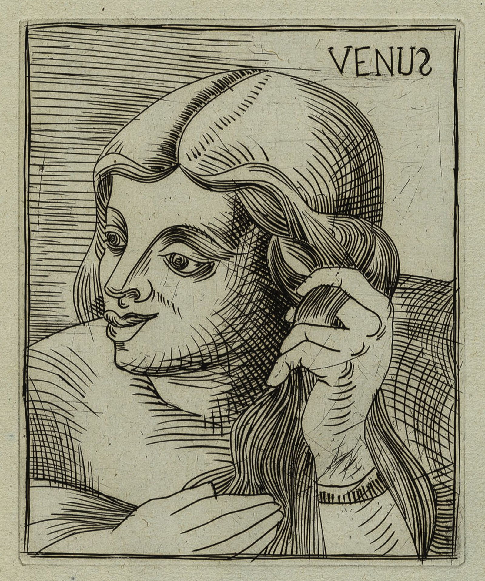 Andre DERAIN: "Buste de Femme" (1 of 2)