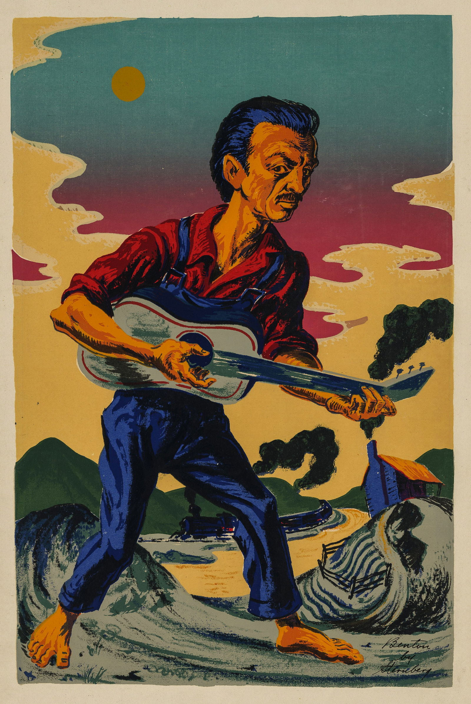 Harry STERNBERG: "Thomas Benton" (1 of 2)