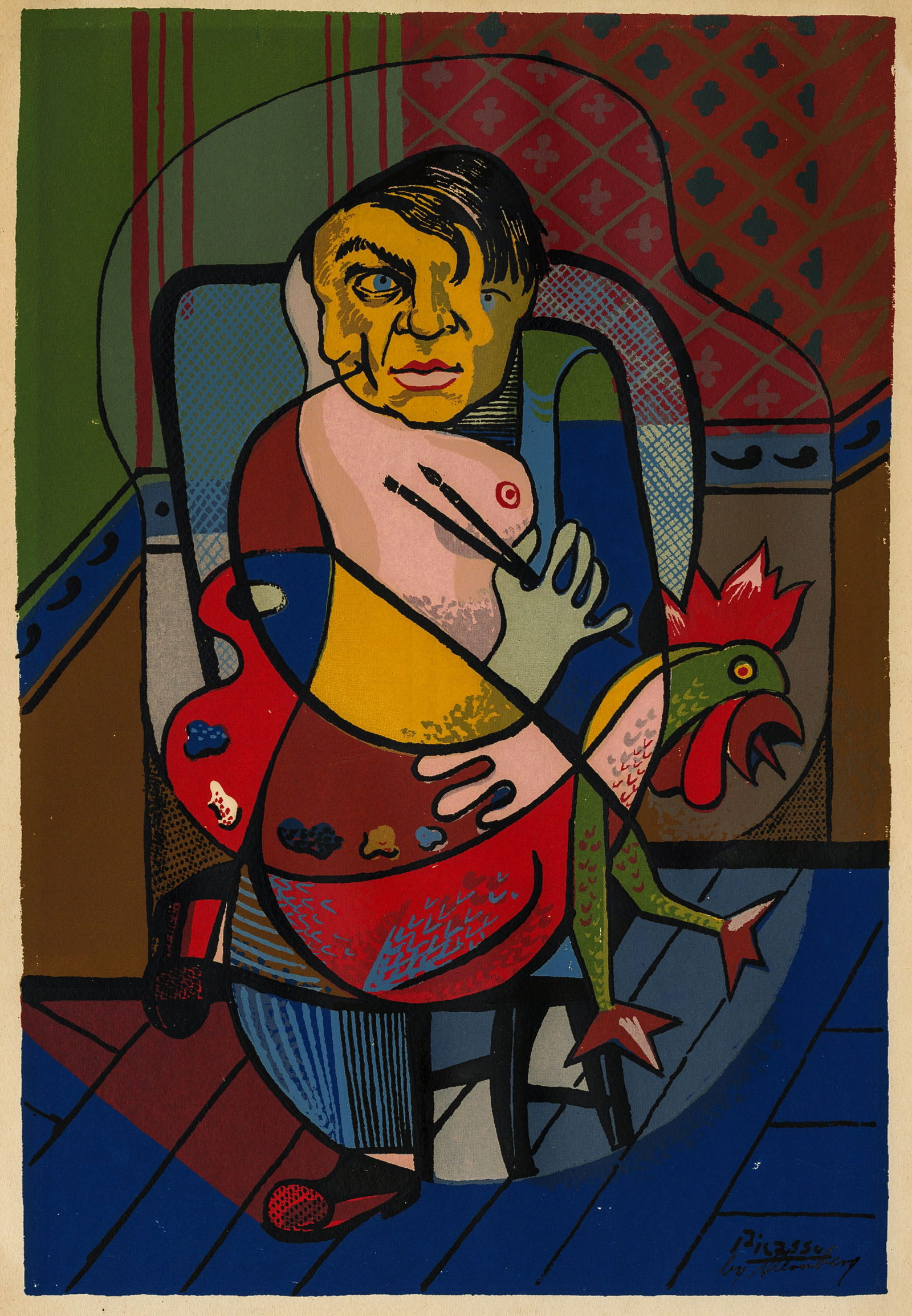 Harry STERNBERG: "Pablo Picasso" (1 of 2)