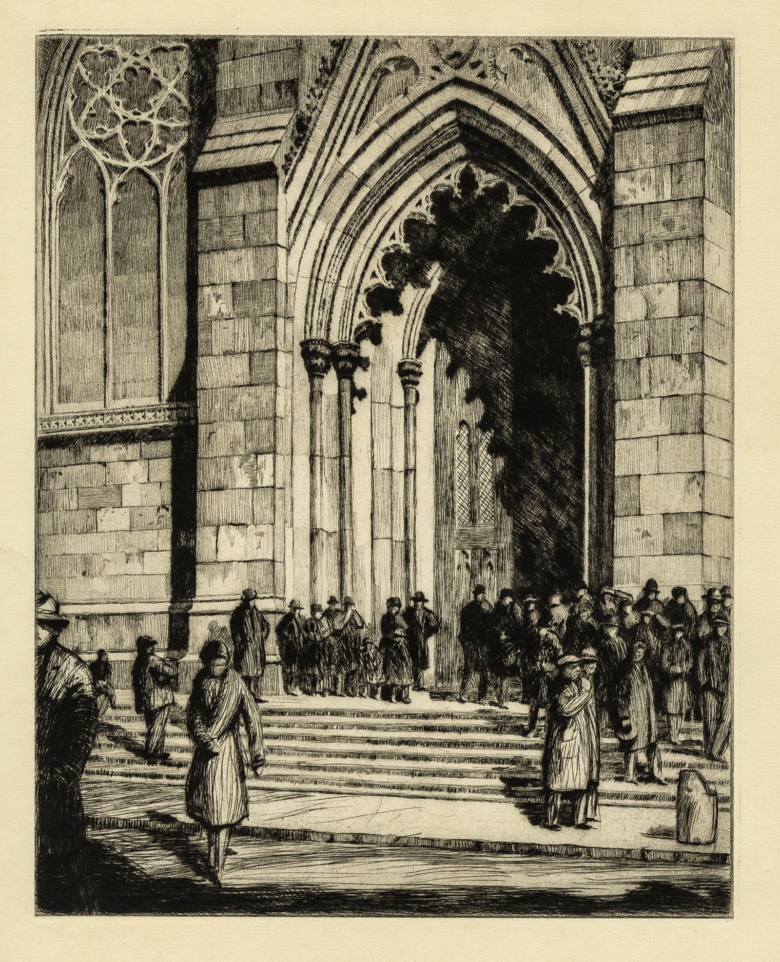 Walter TITTLE: "Leaving Church" (1 of 2)