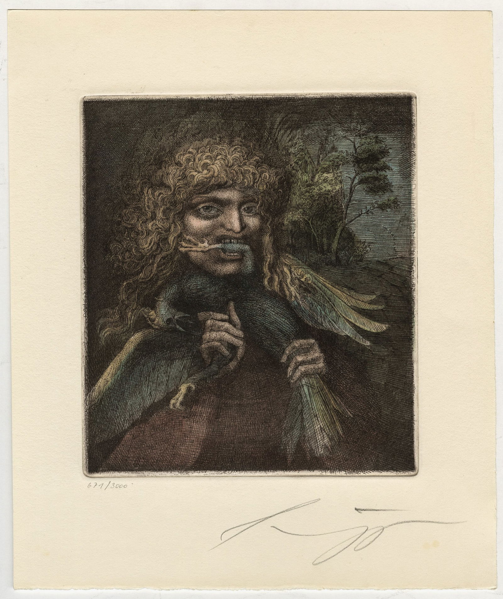 Ernst FUCHS: Four etchings (1 of 5)