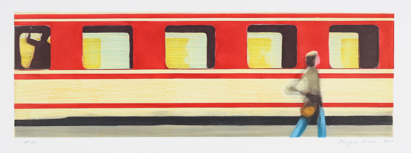 Christopher BROWN: "Trackside". (1 of 2)