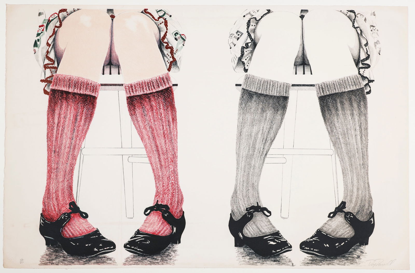 Charles Roy PURCELL: "Knees". (1 of 2)