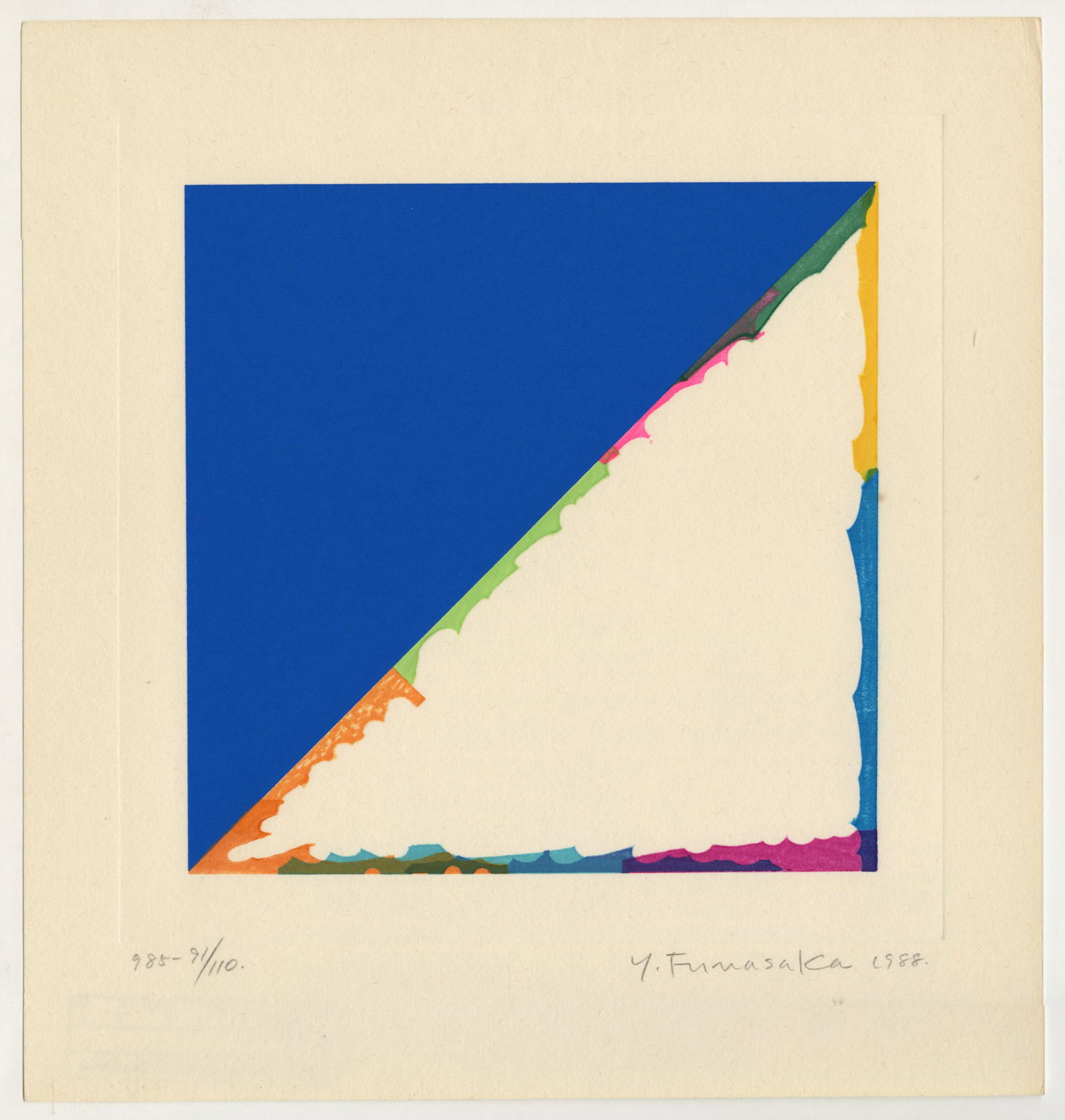 FUNASAKA Yoshisuke: "Composition number 985" (1 of 1)