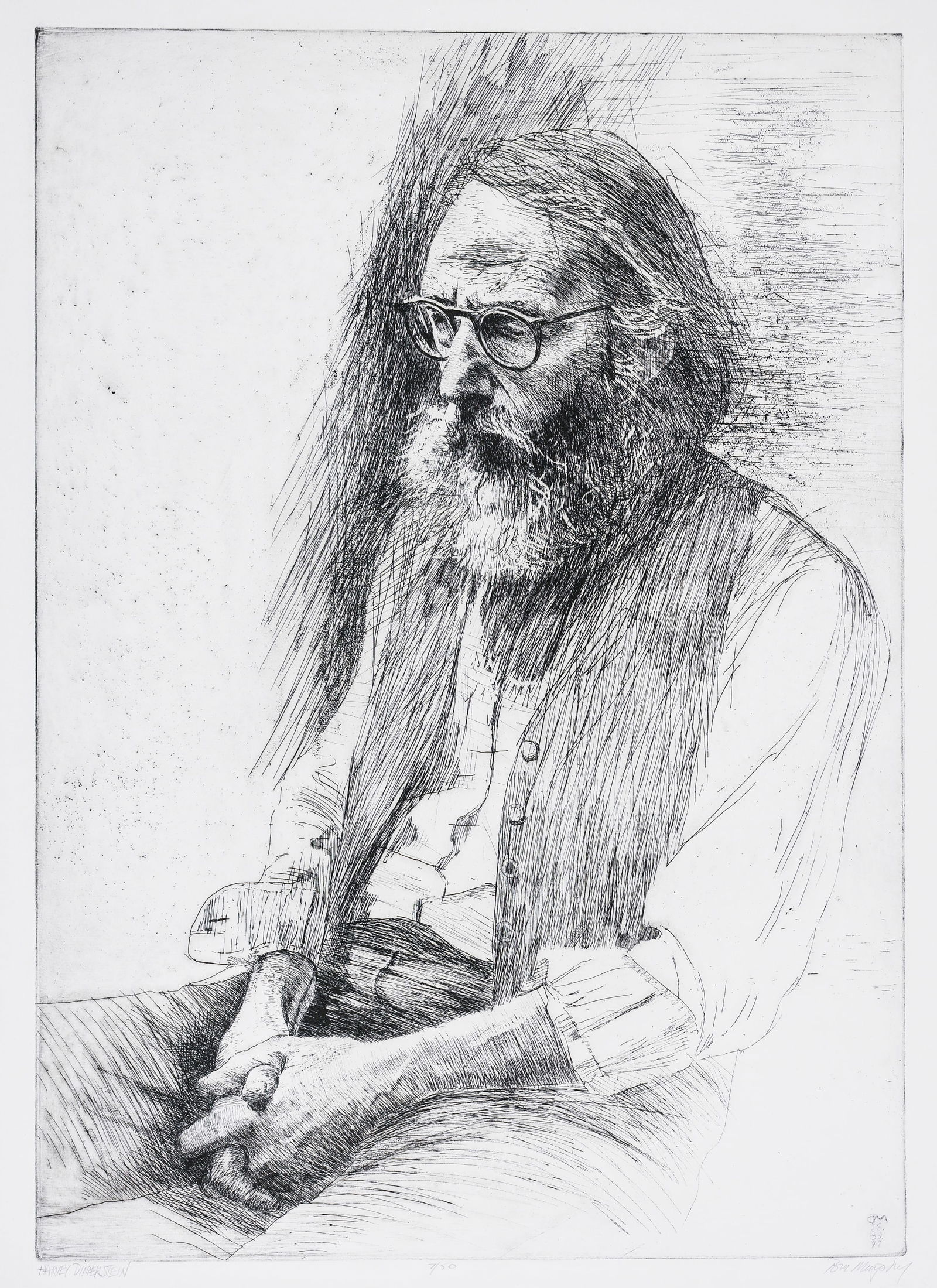 Bill MURPHY: "Harvey Dinnerstein". (1 of 2)