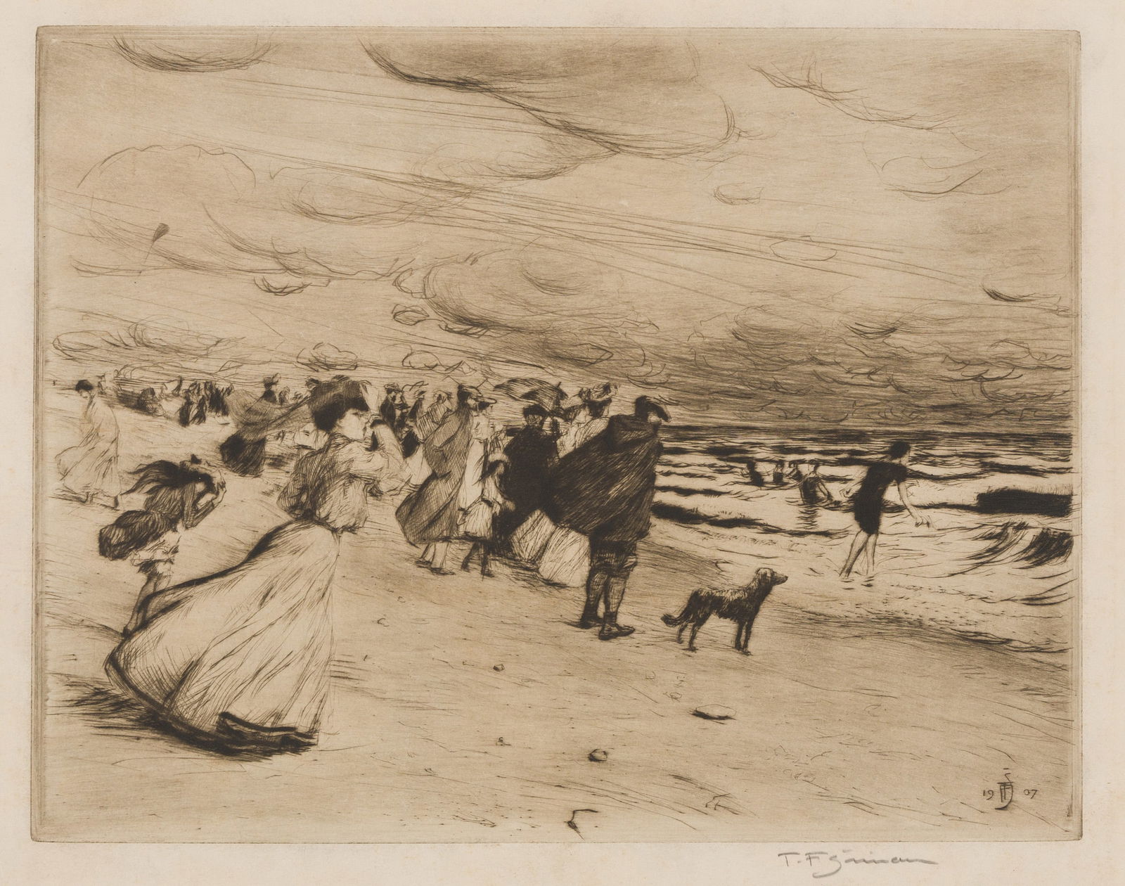 Tavik Frantisek SIMON: "Le Vent". (1 of 2)