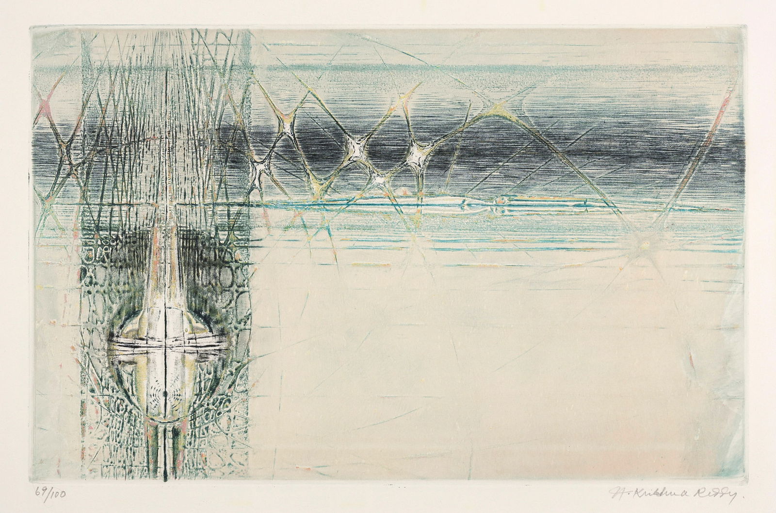 Krishna REDDY: "Child in Space". (1 of 2)