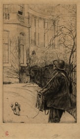 James TISSOT: "Le Joueur d'Orgue".