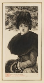 James TISSOT: "Promenade dans la Neige".