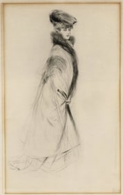 Paul Cesar HELLEU: "Madame Letellier".