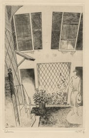 Jean-Emile LABOUREUR: "La Maison de Marie".