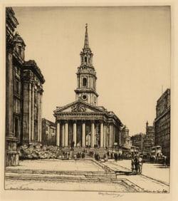 Henry RUSHBURY: "Custom House, King's Lynn 1935".