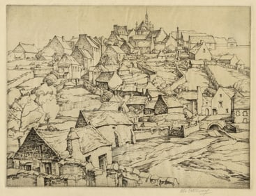 Abbo OSTROWSKY: "A Village in France".