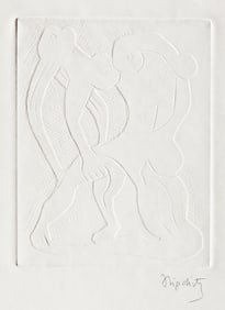 Jacques LIPSCHITZ: "Boxers".
