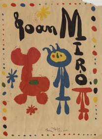 Joan MIRO: "Poster".