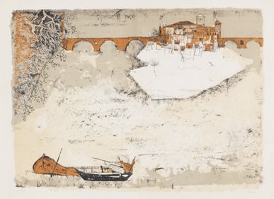 Ossi CZINNER: "Isola Tiberina, Rome".