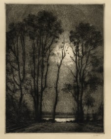 Robert Hogg NISBET: "Moonlight".