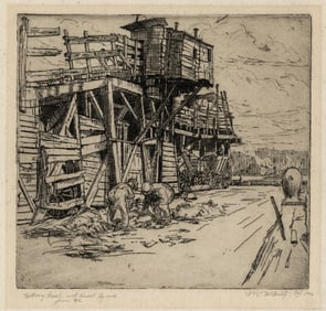 William Charles McNULTY: "Workers on a Dock".