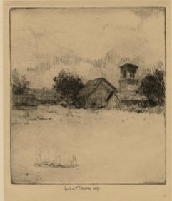 Herbert THOMAS: "A Farm in Connecticut".