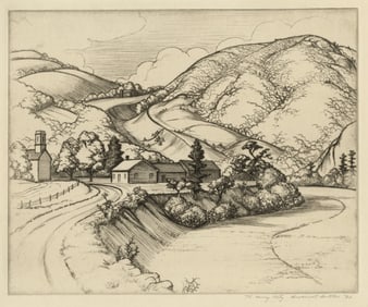 Andrew R. BUTLER: "Farm in Bristol, Vermont".