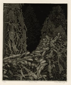 Ward DAVENNY: "Snow Trees".