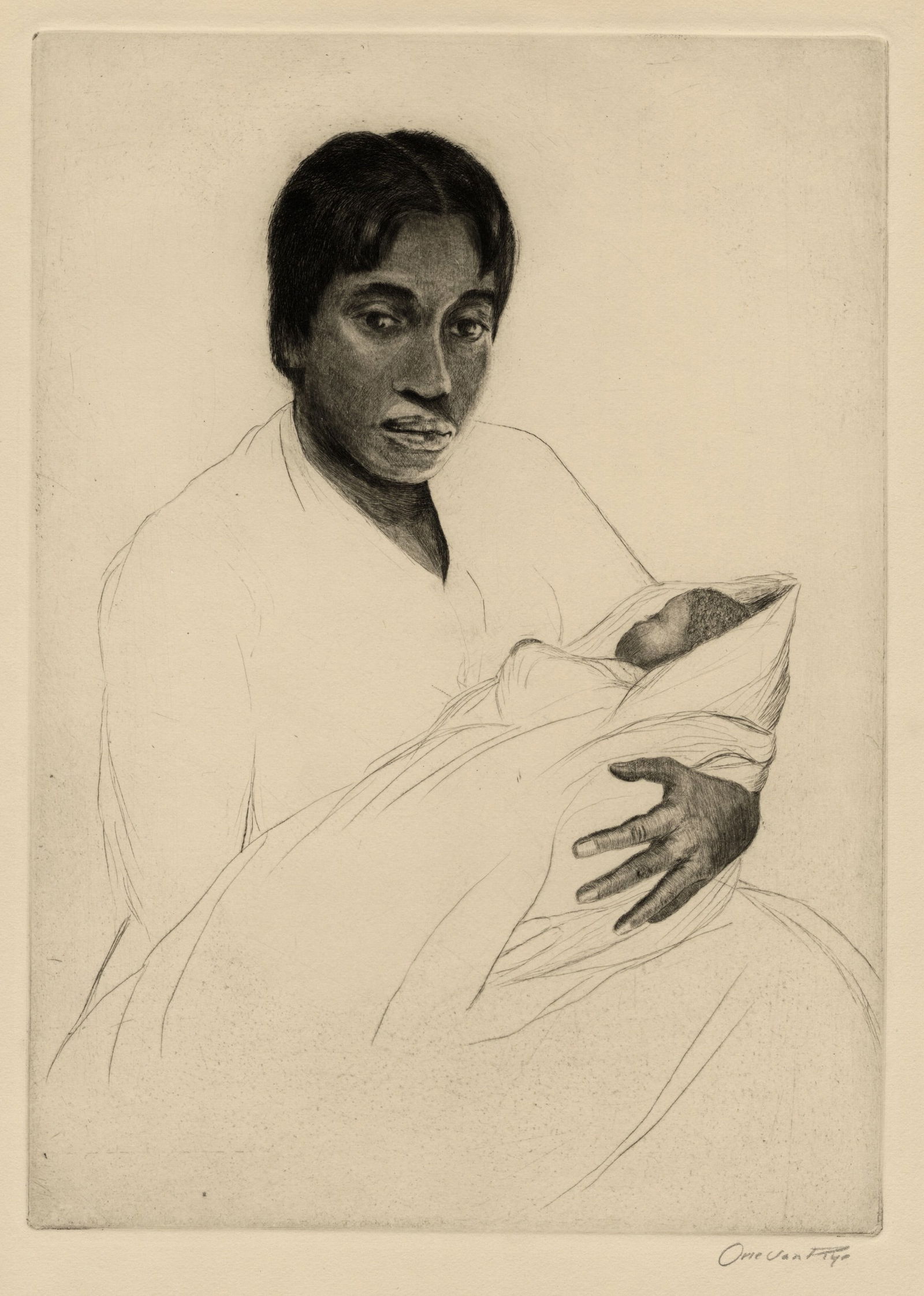 Orie Van RYE: "African American Midwife". (1 of 2)