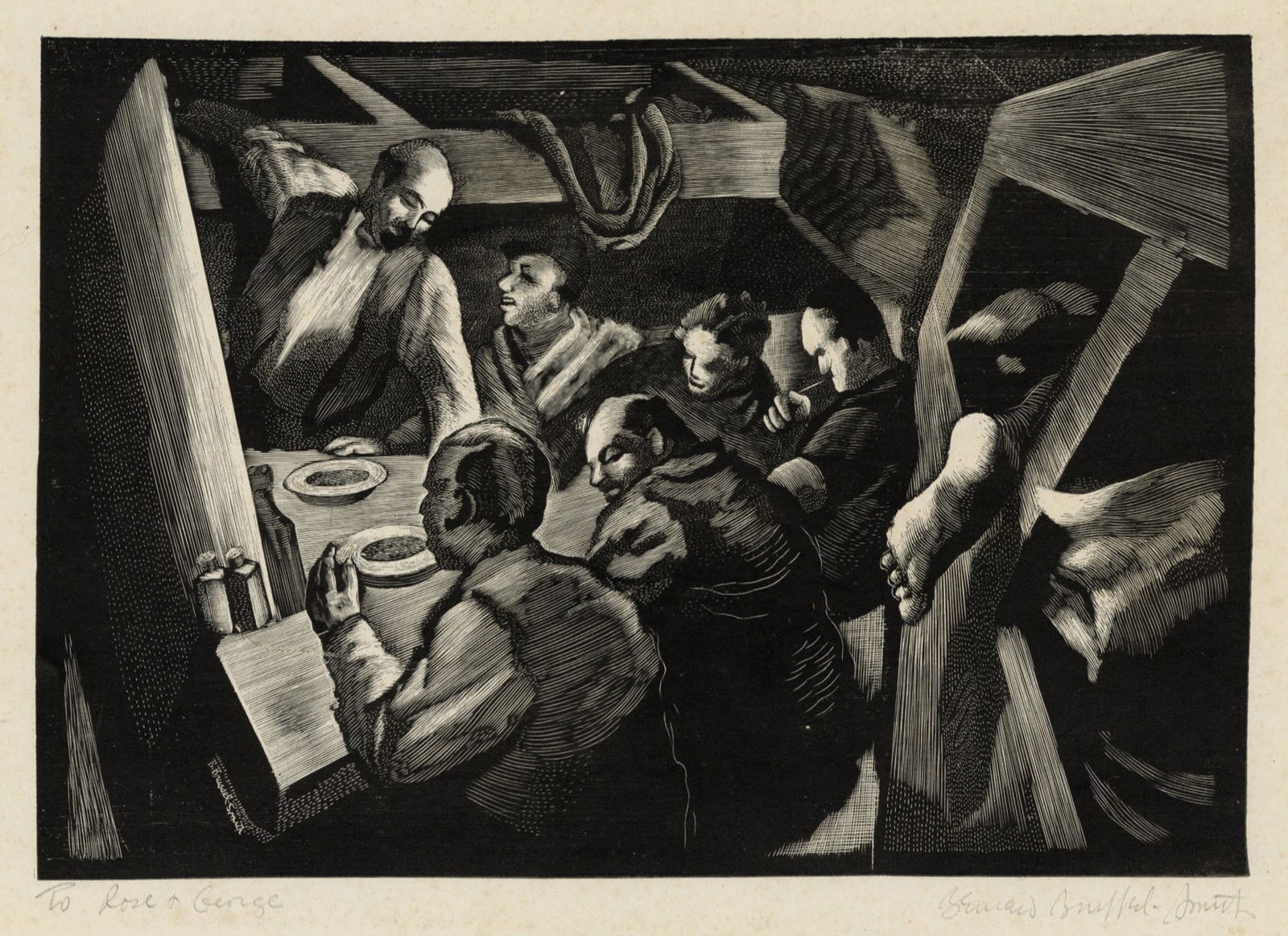 Bernard Brussel SMITH: "The Galley". (1 of 2)