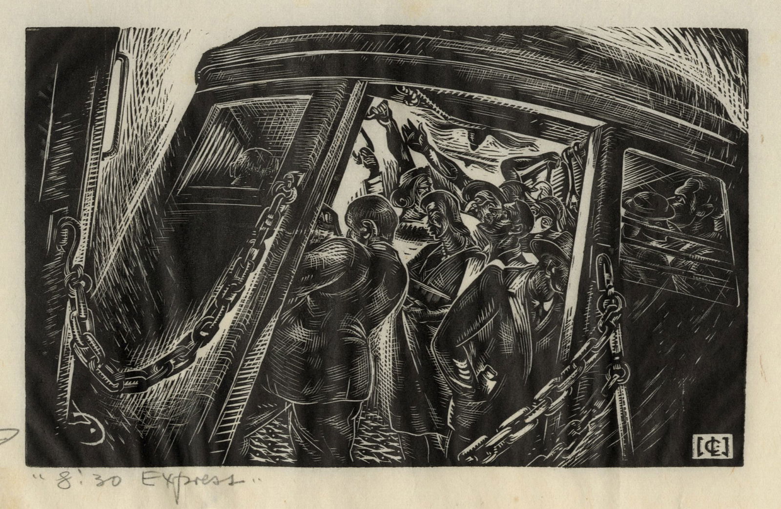 Letterio CALAPAI: "8: 30 Express". (1 of 2)