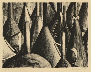 Jean-Baptiste SECHERET: "Nature Mort pour Berggruen..".