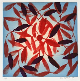 Ross BLECKNER: "Bonfire".