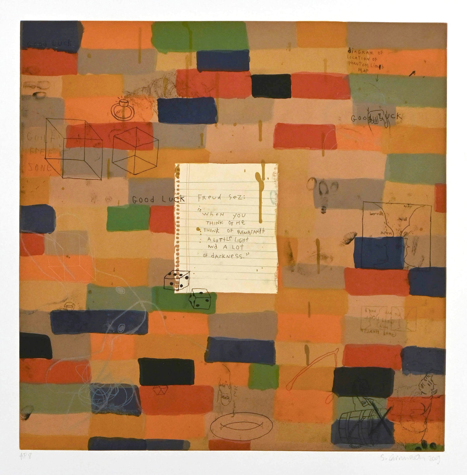 Squeak CARNWATH: "Good Luck". (1 of 2)